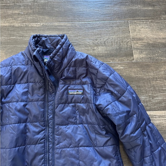 Patagonia Kids Jacket in Navy Blue - Picture 2 of 4